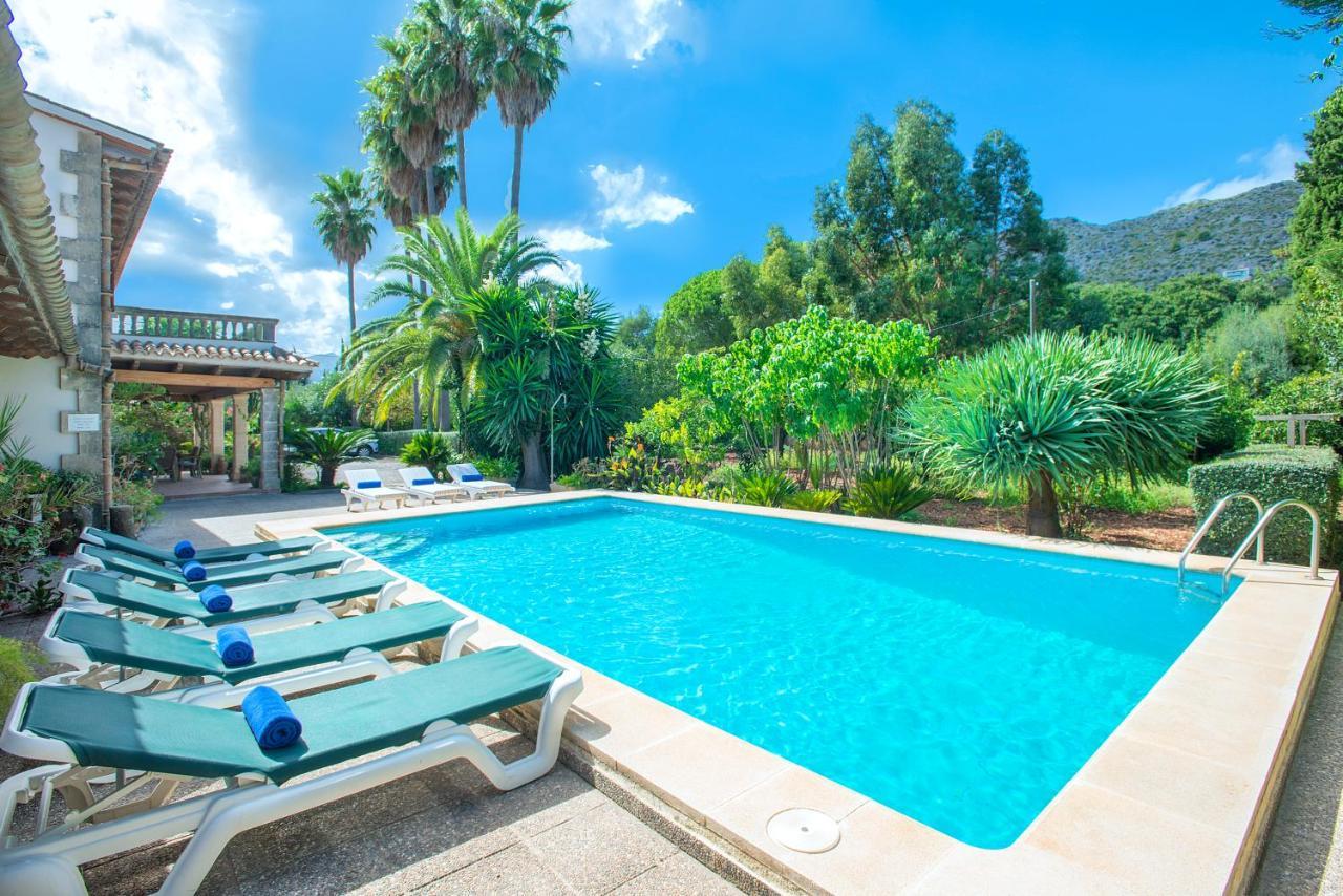 Owl Booking Villa La Font - Relax With A Big Pool Pollença Exteriér fotografie