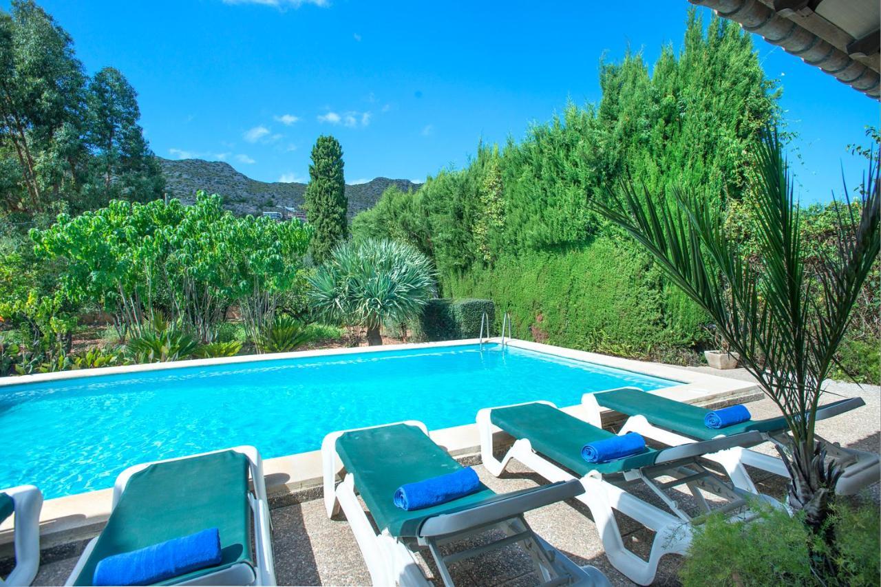 Owl Booking Villa La Font - Relax With A Big Pool Pollença Exteriér fotografie