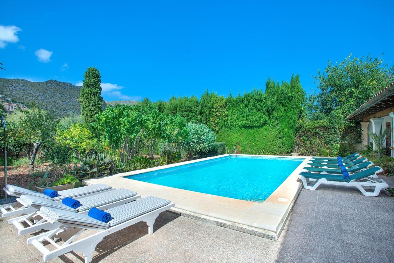 Owl Booking Villa La Font - Relax With A Big Pool Pollença Exteriér fotografie